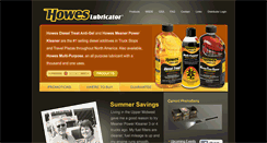 Desktop Screenshot of howeslube.com